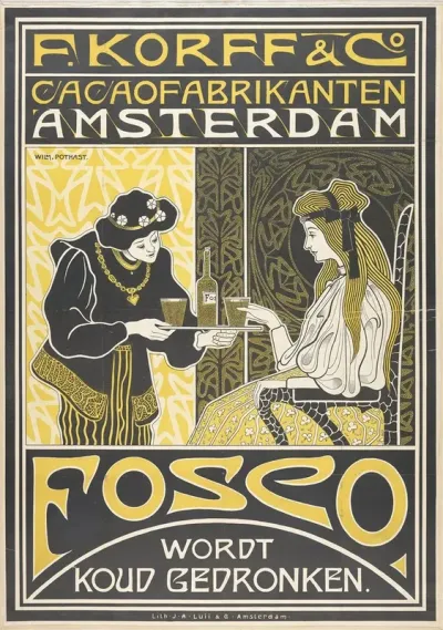 F Korff Co Cocoa Manufacturers Amsterdam