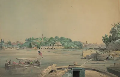 Fairmount Waterworks On The Schuylkill River Philadelphia Pa 2