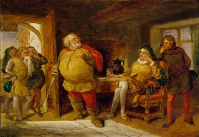 Falstaff At The Boars Head Tavern