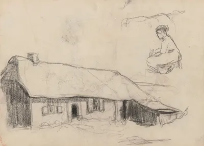 Farm And Milking Woman