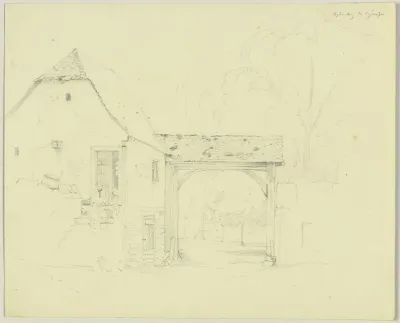 Farmstead With A Gateway