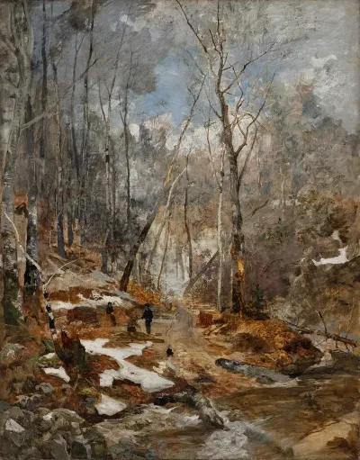 Februarstimmung Vorfruhling Im Wienerwald