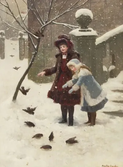 Feeding The Birds