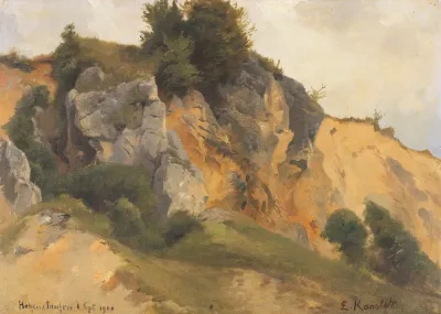 Felsterrain Bei Hohenstaufen