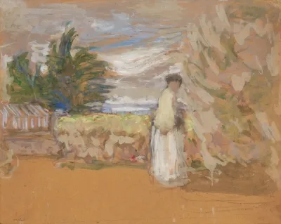Femme Au Jardin 3