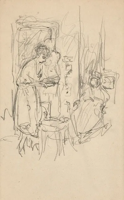 Femme Dans Un Interieur 3