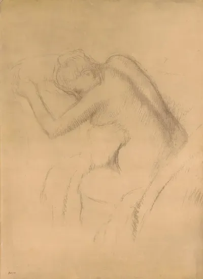Femme Nue Assise 4