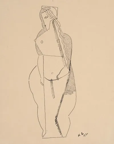 Femme Nue Debout 13