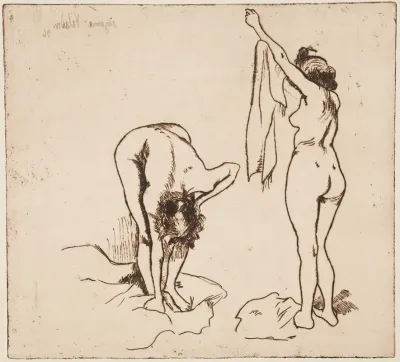 Femmes Sessuyant Baigneuses