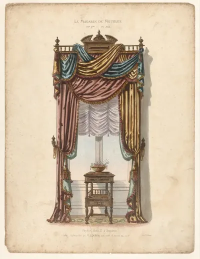 Fenetre Henri II A Draperies