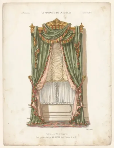 Fenetre Louis XVI A Draperies