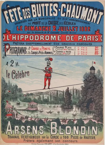 Fete Des Buttes Chaumont Lhippodrome De Paris