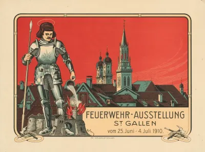 Feuerwehr Ausstellung St Gallen 1910