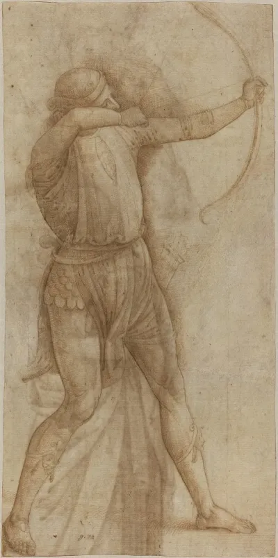 Figure Of An Archer Recto