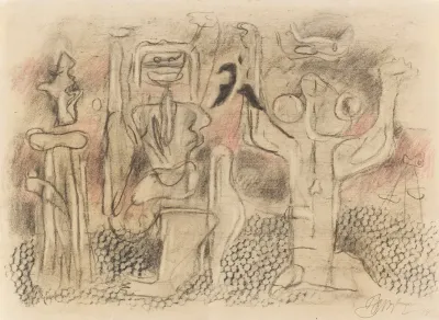Figurengruppe Mit Laufer