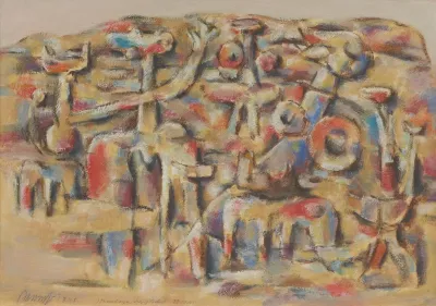 Figurenmauer Figurative Wall