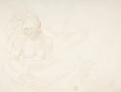 Figures From The Deluge Of Michelangelo