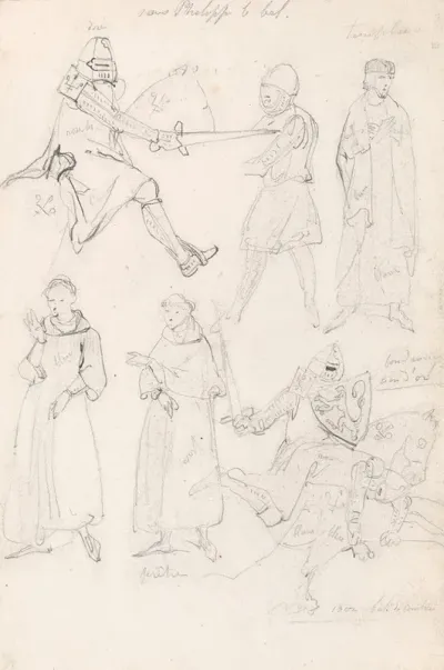 Figures From The Time Of Philip The Handsome