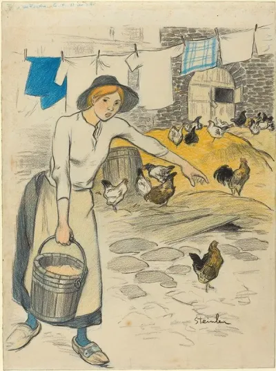 Fille De Ferme