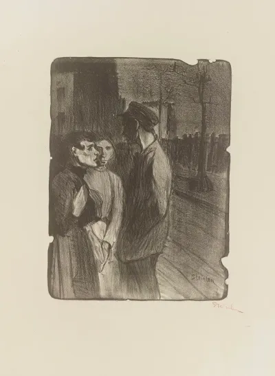 Filles Et Souteneur