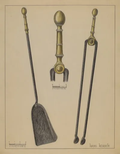 Fire Tongs And Shovel 2