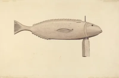 Fish Weather Vane 2