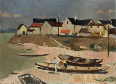 Fishermans Village In The Region Of Baden