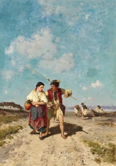 Fishermen Returning Home