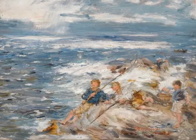 Fishing From The Rocks