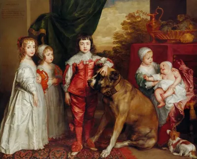 Five Eldest Children Of Charles I
