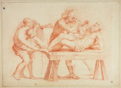 Flagellation Of Saint Andrew