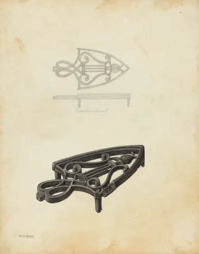 Flat Iron Holder 16