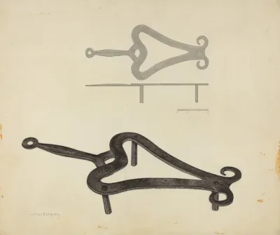 Flat Iron Holder 37