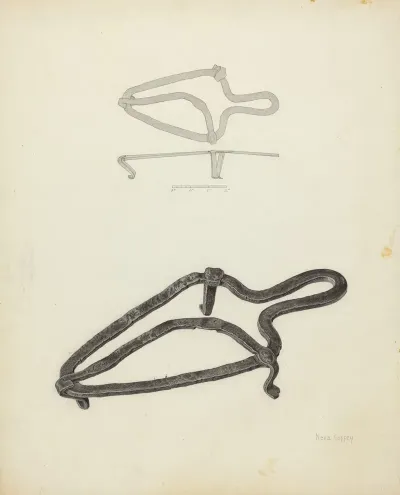 Flat Iron Holder 44