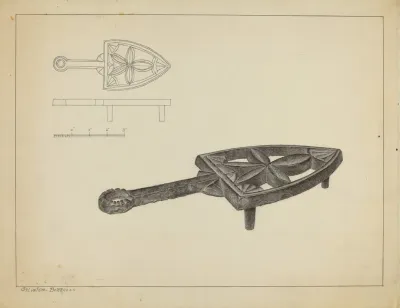 Flat Iron Holder 46