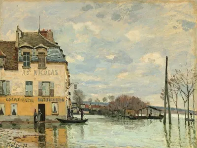 Flood At Port Marly