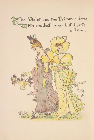 Floras Feast A Masque Of Flowers Pl 08
