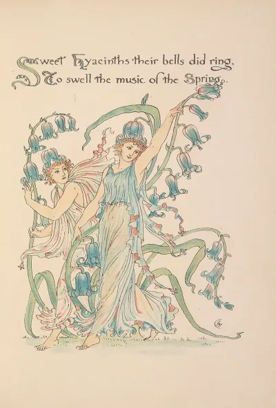 Floras Feast A Masque Of Flowers Pl 15