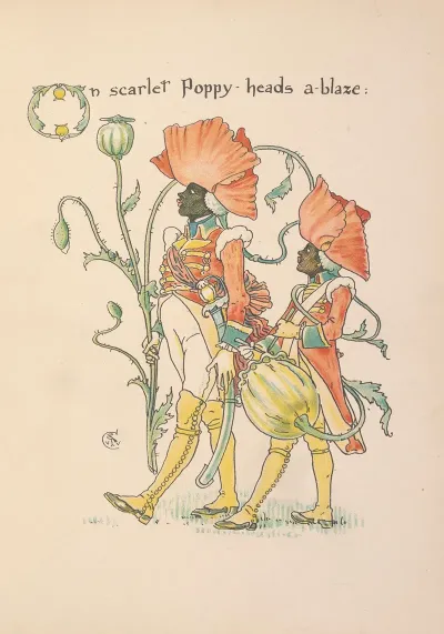 Floras Feast A Masque Of Flowers Pl 27