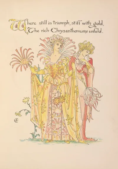 Floras Feast A Masque Of Flowers Pl 35