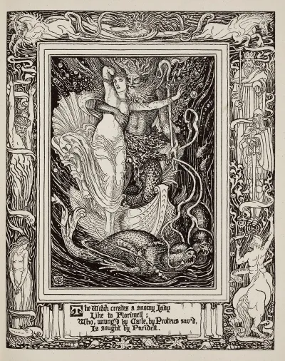 Florimell Saved By Proteus
