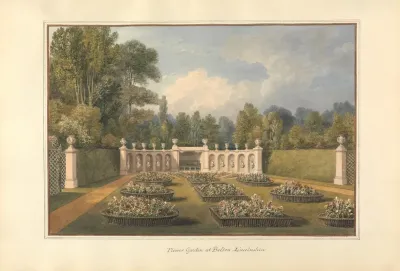 Flower Garden At Belton Lincolnshire