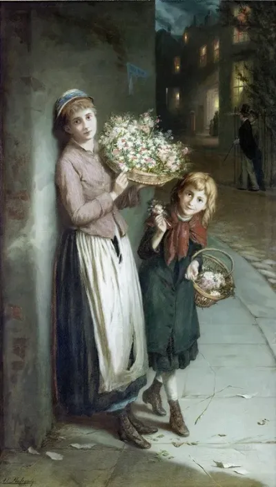 Flower Girls A Summers Night