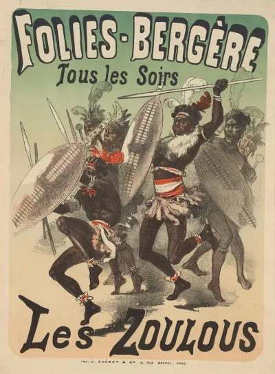 Folies Bergere Les Zoulous