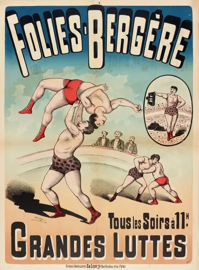 Folies Bergere Tous Les Soirs A 11h Grandes Luttes