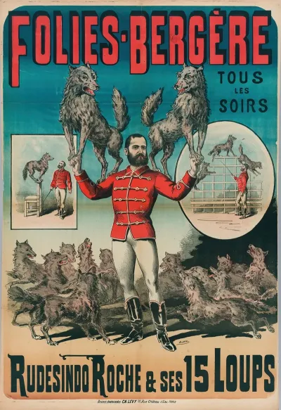 Folies Bergere Tous Les Soirs Rudesindo Roche Ses 15 Loups
