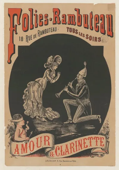 Folies Rambuteau Amour Et Clarinette