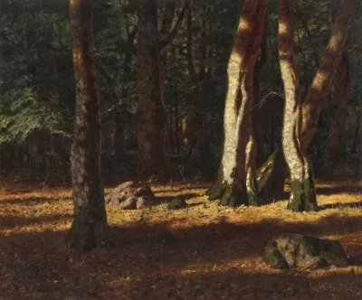 Fontainebleau Forest In Autumn