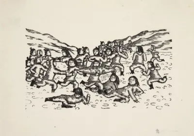 Fortaellingen Om Akigssiak Saelhundeboldspillet Hvor Bedstefaderen Overvindes