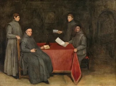 Four Franciscan Monks